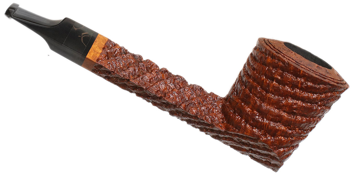 Werner Mummert Sandblasted Bulldog with Glow-in-the-Dark Resin