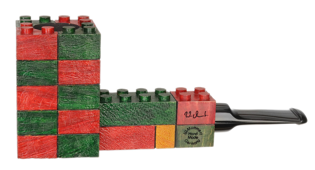Werner Mummert Sandblasted LEGO Poker