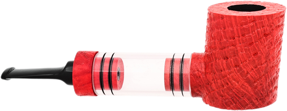 Werner Mummert Sandblasted Reverse Calabash Poker