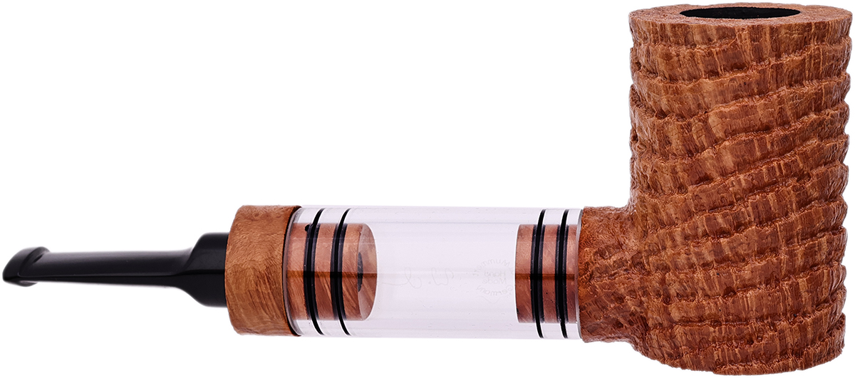 Werner Mummert Sandblasted Reverse Calabash Poker