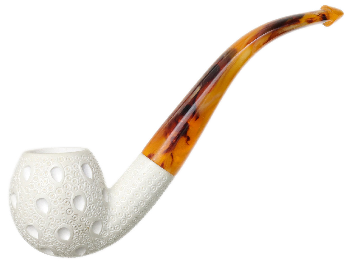 AKB Meerschaum Lattice Bent Apple
