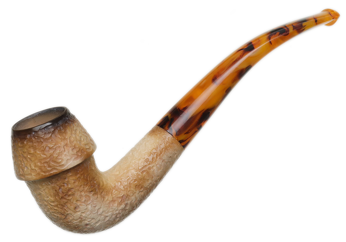 AKB Meerschaum Rusticated Freehand (with Case)
