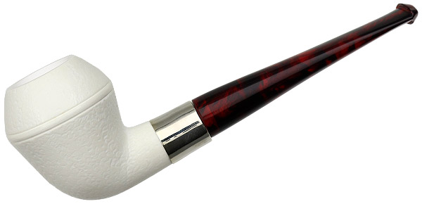 AKB Meerschaum Rusticated Rhodesian (with Case)