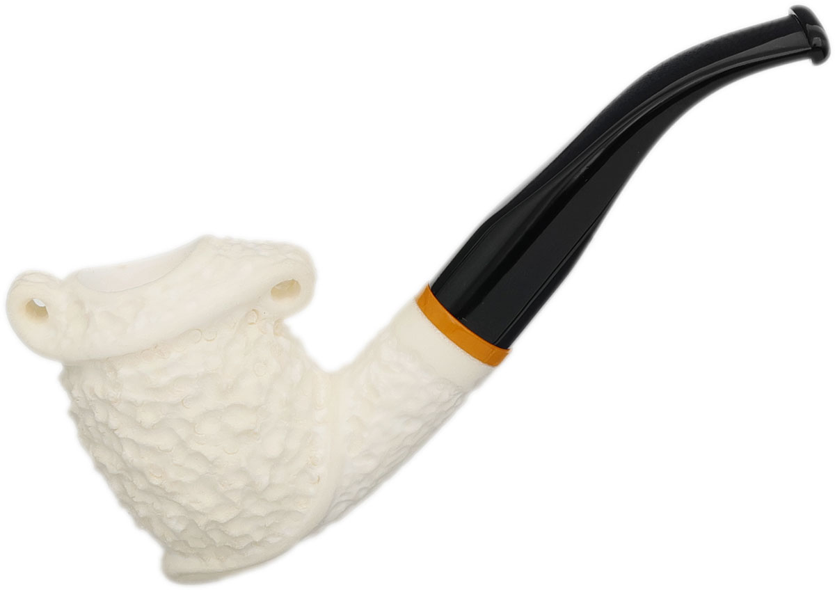 AKB Meerschaum Rusticated Freehand (with Case)