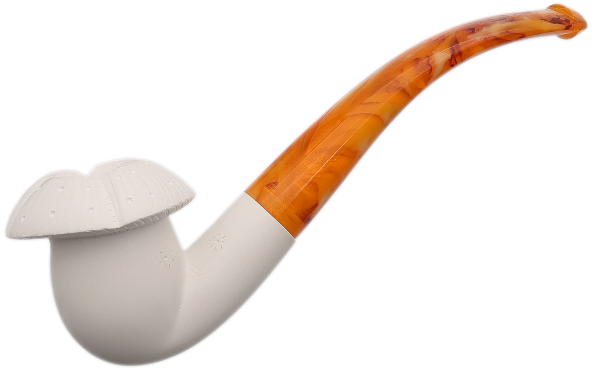 AKB Meerschaum Carved Mushroom