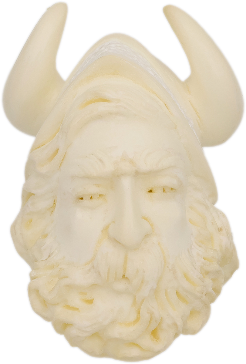 AKB Meerschaum Carved Viking (with Case)