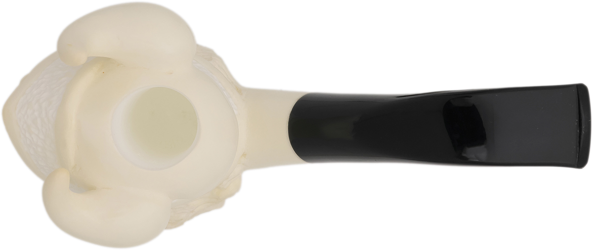 AKB Meerschaum Carved Viking (with Case)