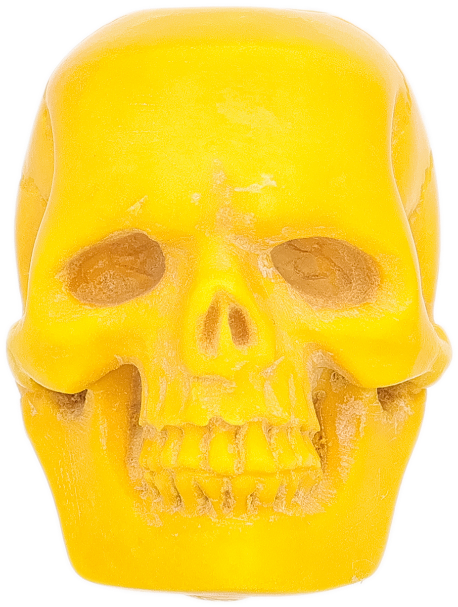 AKB Meerschaum Spot Carved Skull (Kenan) (with Case)