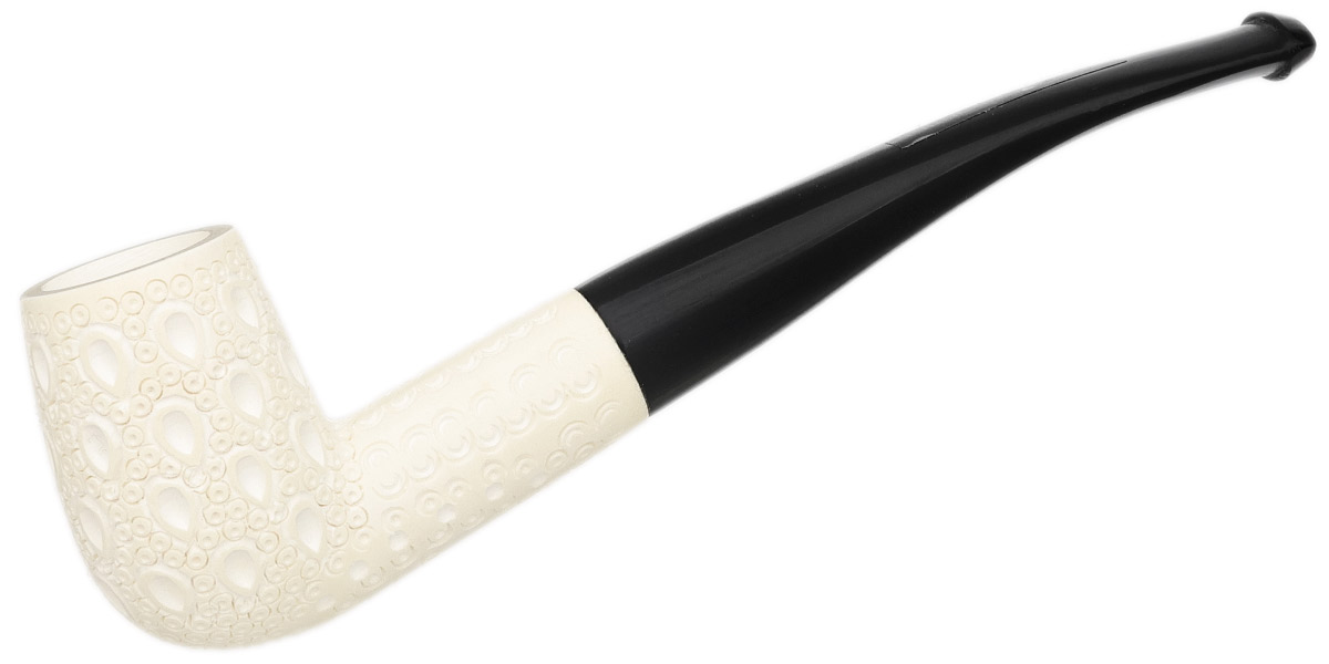 AKB Meerschaum Lattice Bent Billiard (with Case)