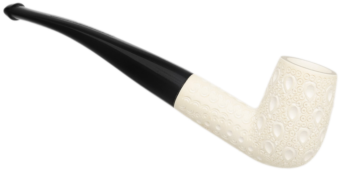 AKB Meerschaum Lattice Bent Billiard (with Case)
