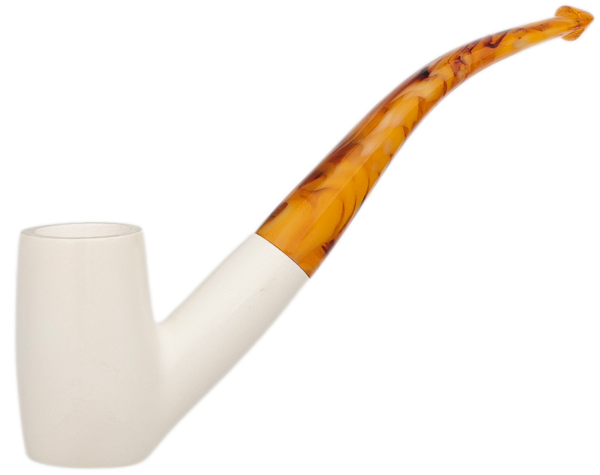 AKB Meerschaum Smooth Cherrywood (with Case)