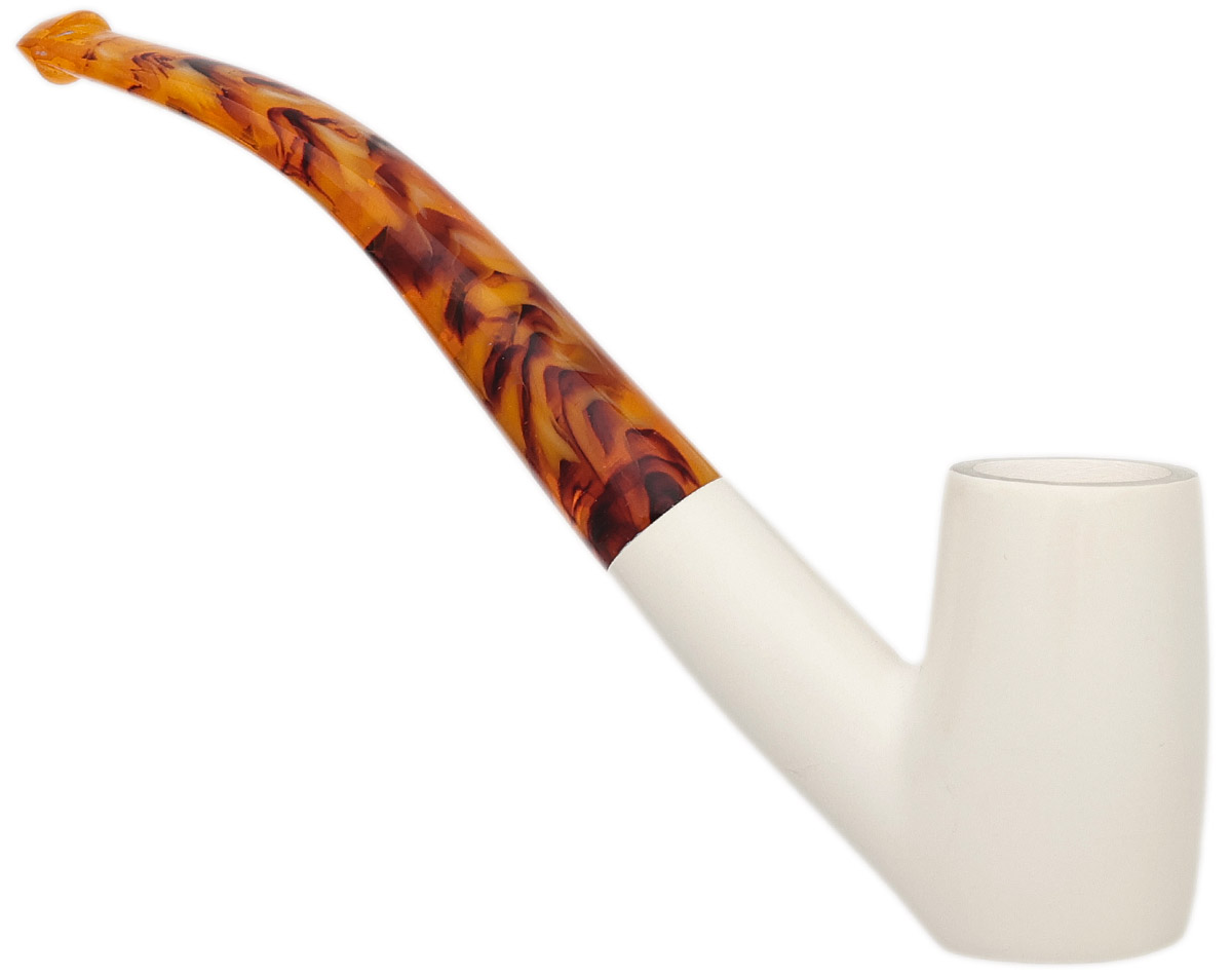 AKB Meerschaum Smooth Cherrywood (with Case)