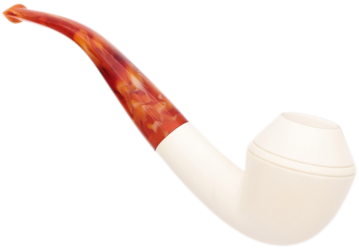 AKB Meerschaum Smooth Rhodesian (with Case)