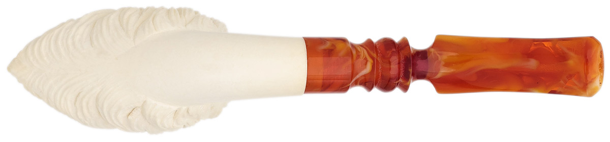 AKB Meerschaum Carved Lion (with Case)