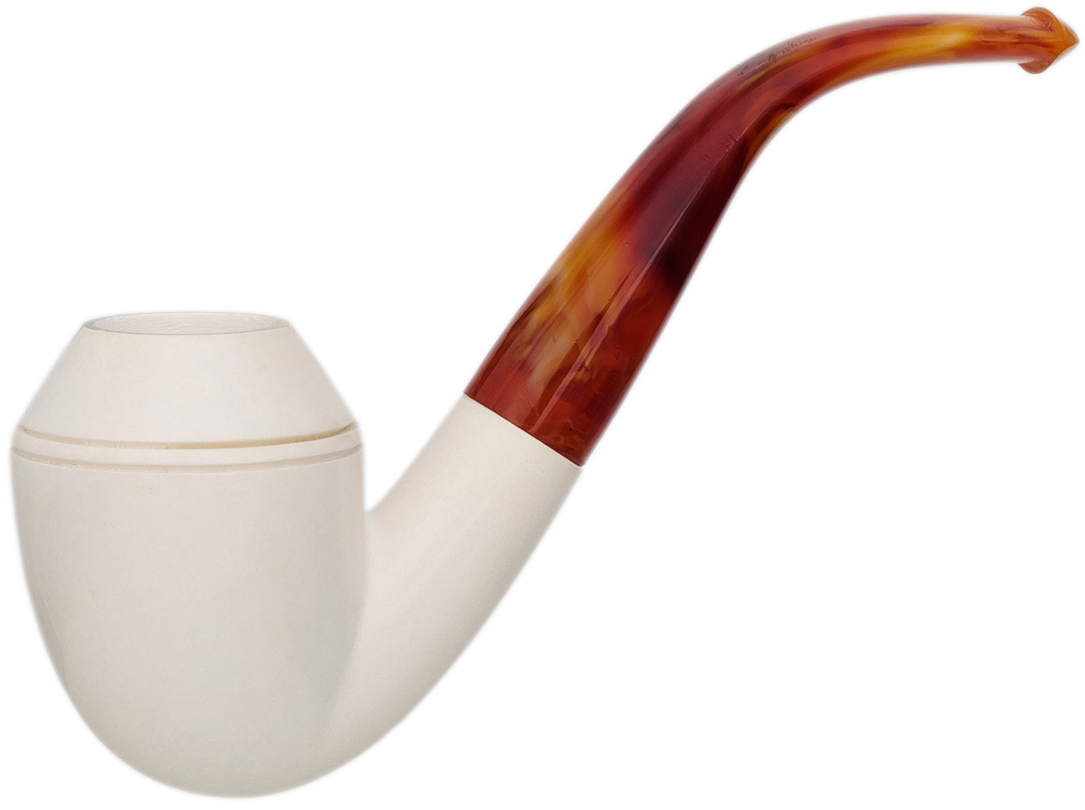 AKB Meerschaum Smooth Rhodesian (with Case)