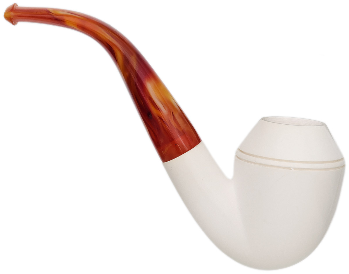 AKB Meerschaum Smooth Rhodesian (with Case)
