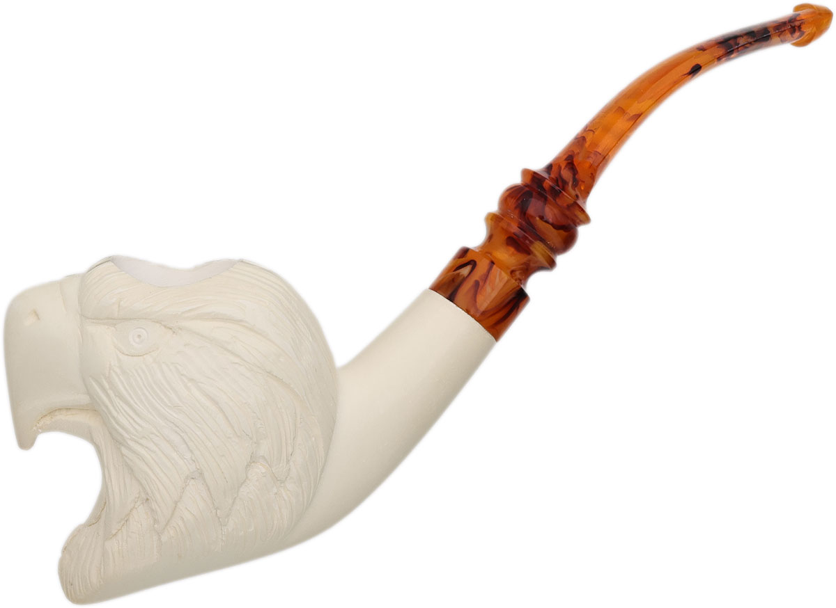 AKB Meerschaum Carved Eagle (with Case)