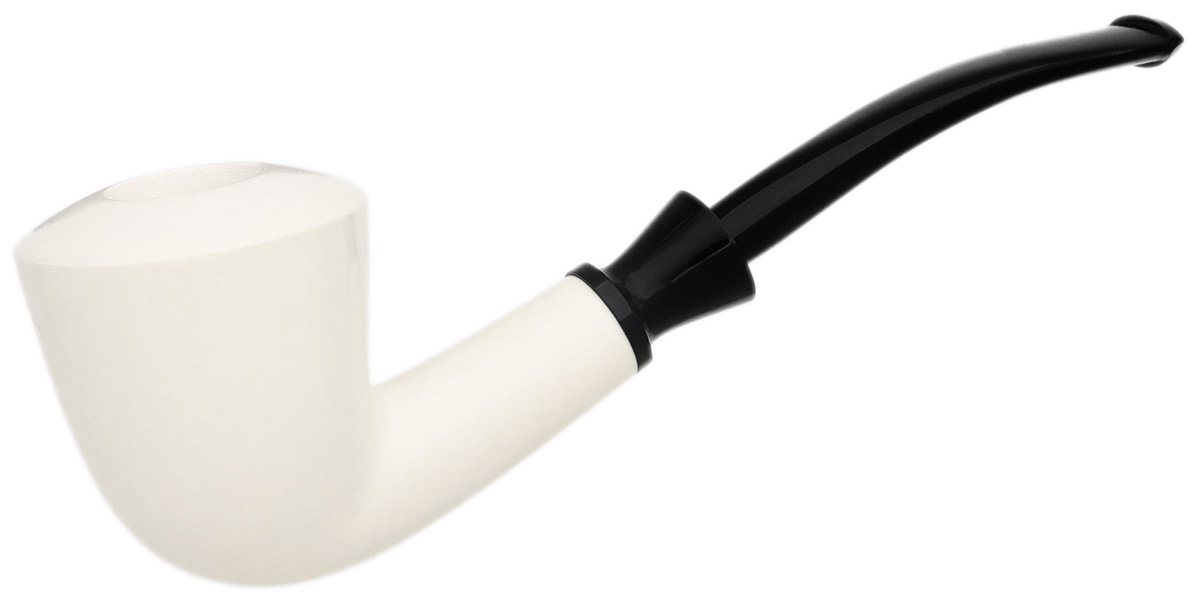AKB Meerschaum Smooth Bent Dubin (Ali) (with Case)