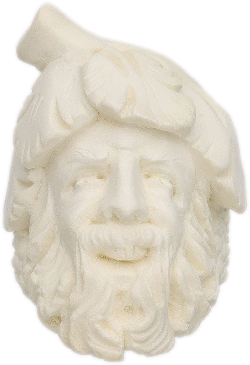 AKB Meerschaum Carved Laughing Bacchus (with Case)