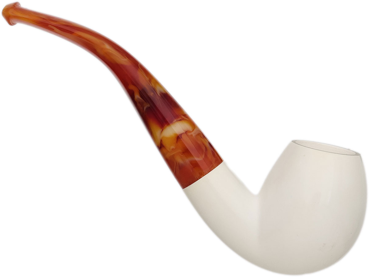 AKB Meerschaum Smooth Bent Apple (with Case)