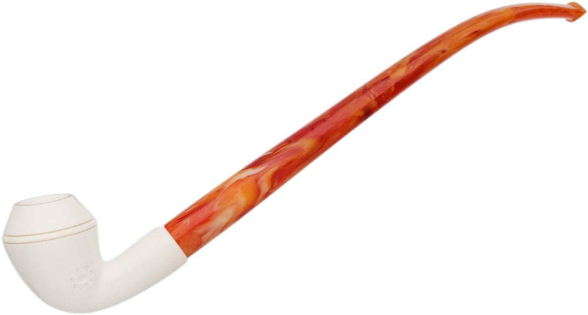 AKB Meerschaum Spot Carved Rhodesian Churchwarden (with Case)