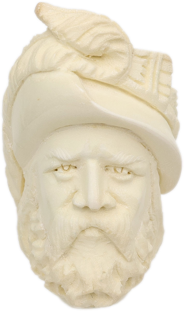 AKB Meerschaum Carved Conquistador (with Case)