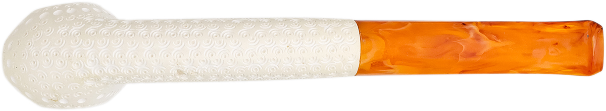 AKB Meerschaum Lattice Paneled Bent Billiard (M. Ali) (with Case)