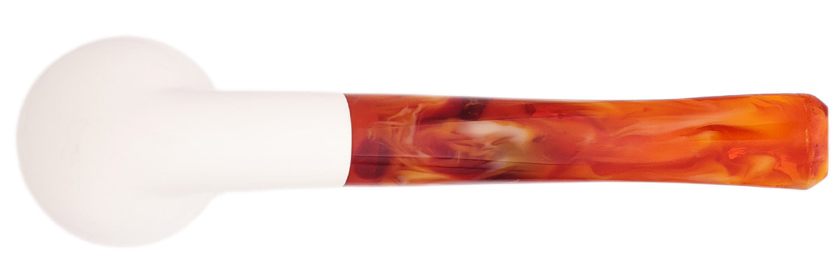 AKB Meerschaum Smooth Bent Egg (with Case)