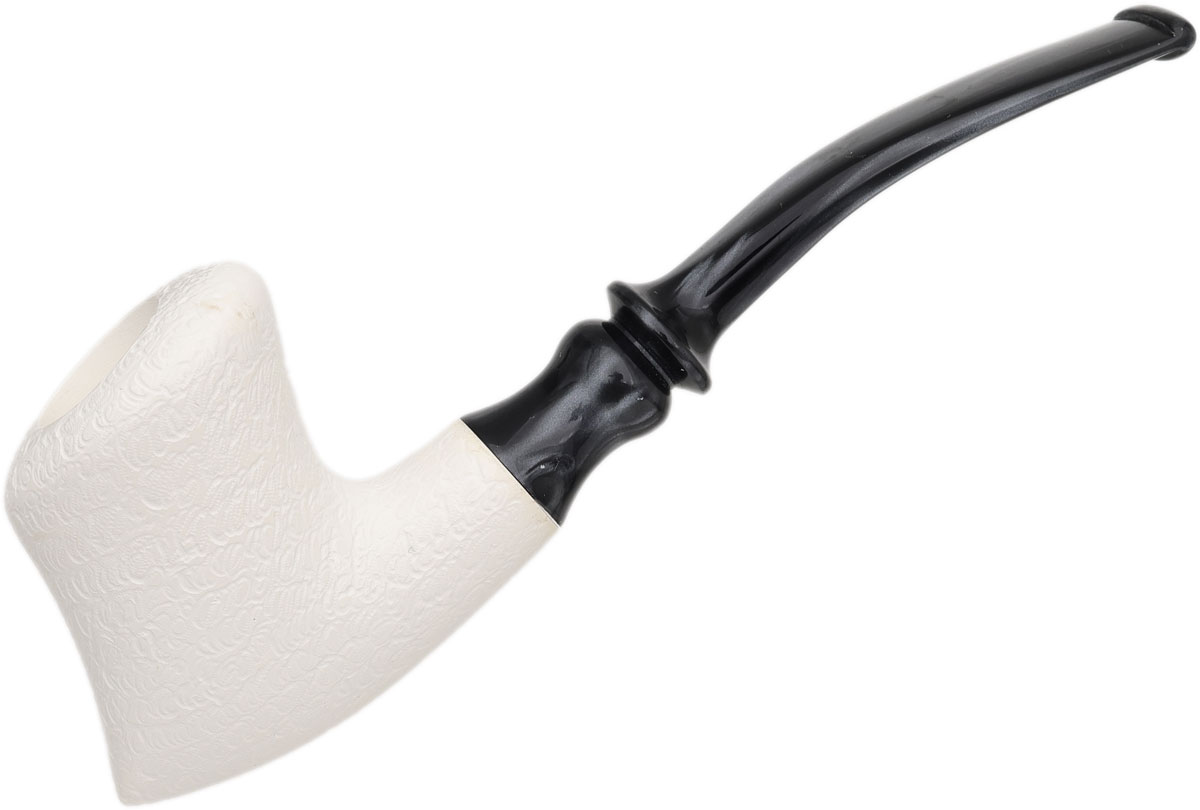 AKB Meerschaum Rusticated Skater (with Case)