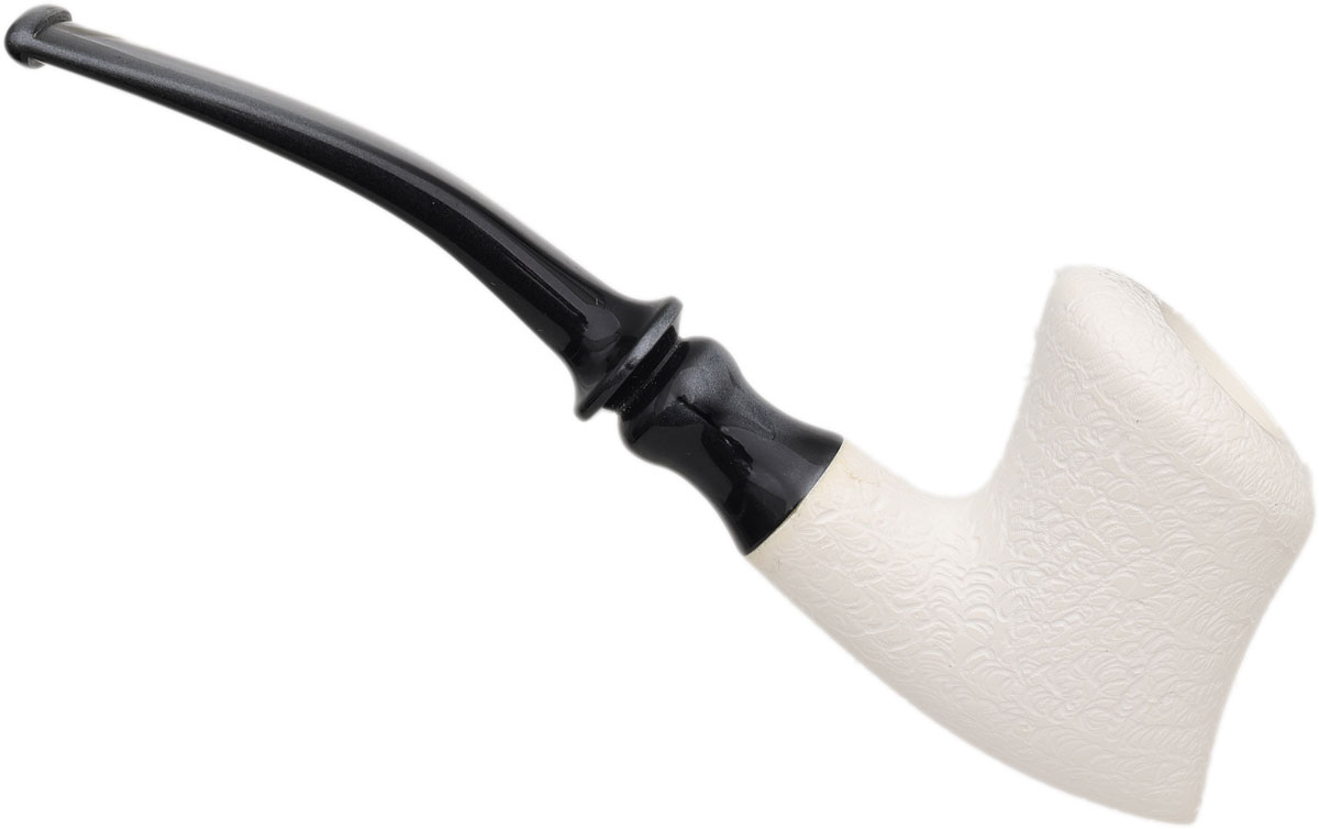 AKB Meerschaum Rusticated Skater (with Case)