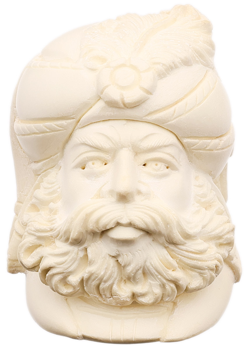 AKB Meerschaum Carved Sultan (with Case)