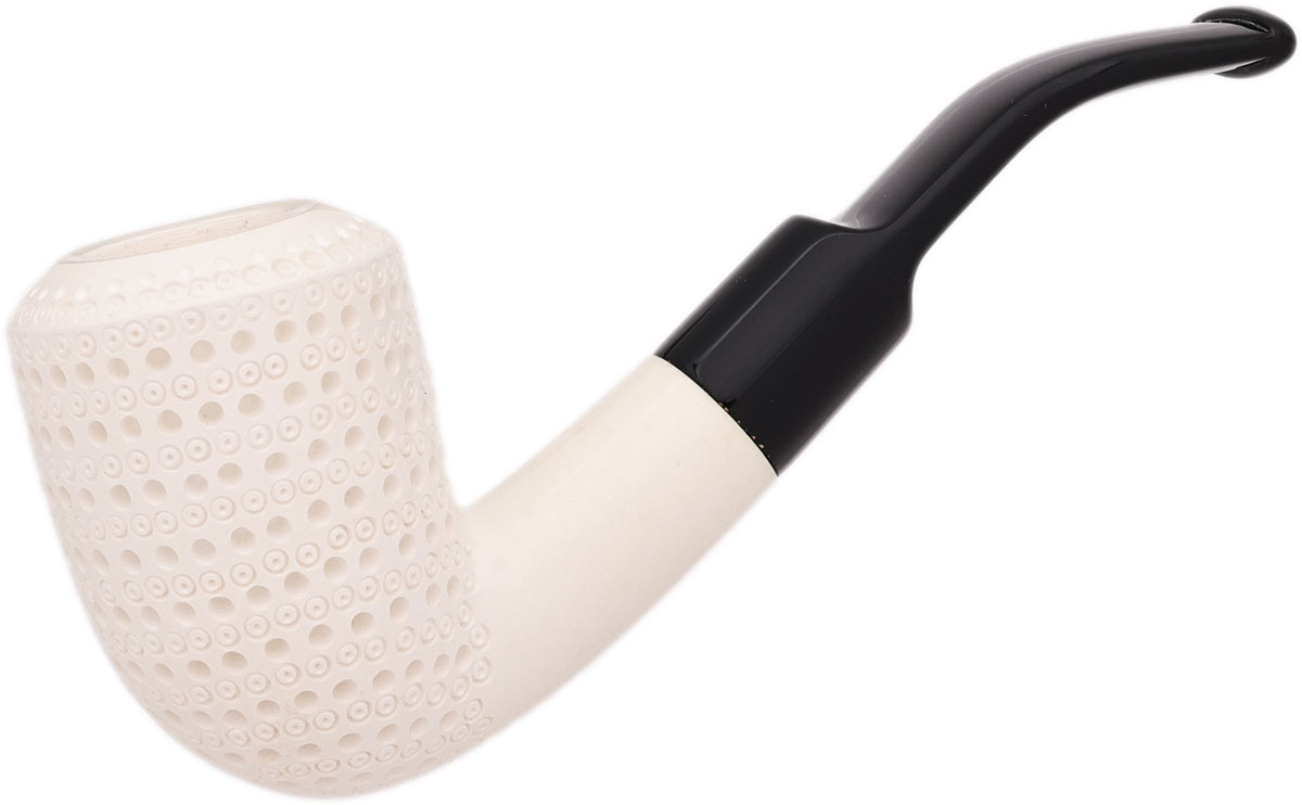 AKB Meerschaum Lattice Bent Billiard (with Case)