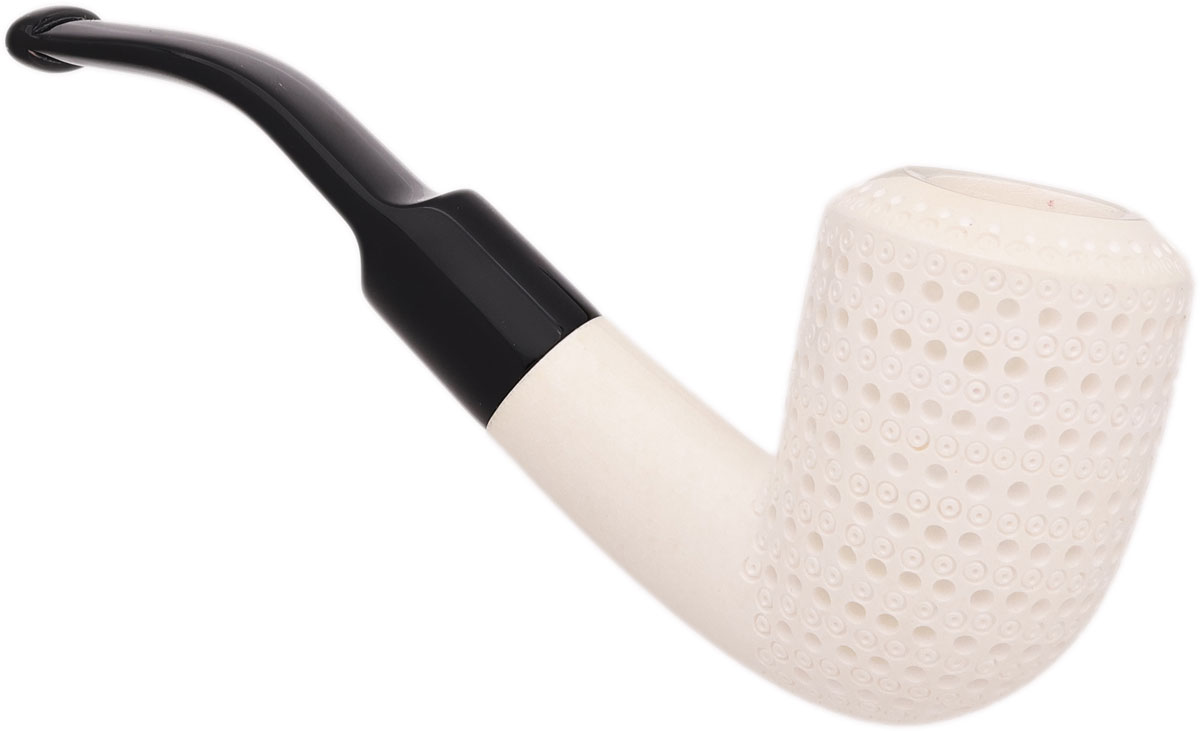 AKB Meerschaum Lattice Bent Billiard (with Case)