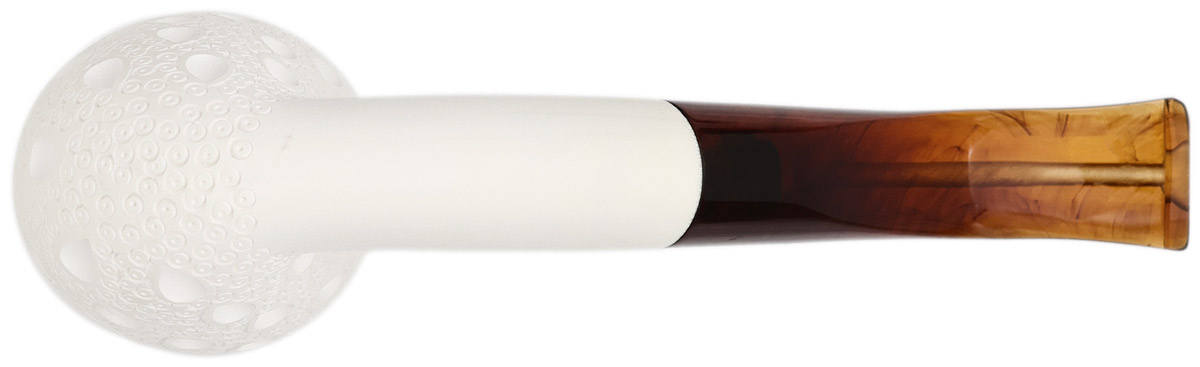 AKB Meerschaum Lattice Bent Dublin (with Case)