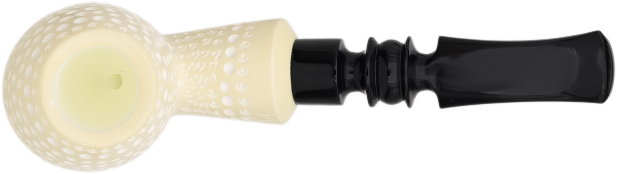 AKB Meerschaum Lattice Bent Brandy (Mcinar) (with Case)