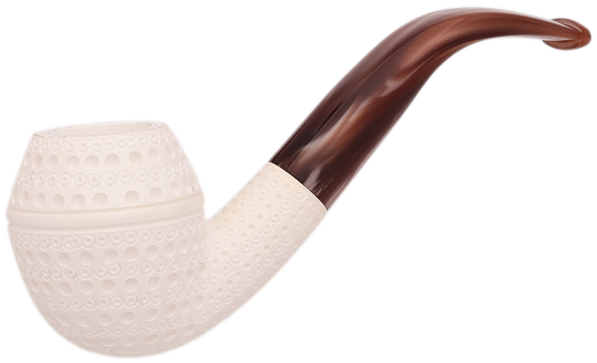 AKB Meerschaum Lattice Rhodesian (with Case)