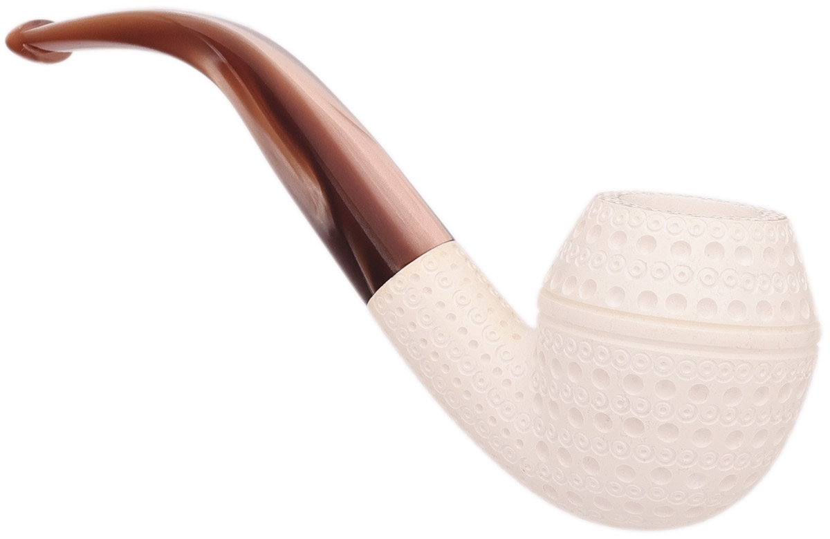 AKB Meerschaum Lattice Rhodesian (with Case)