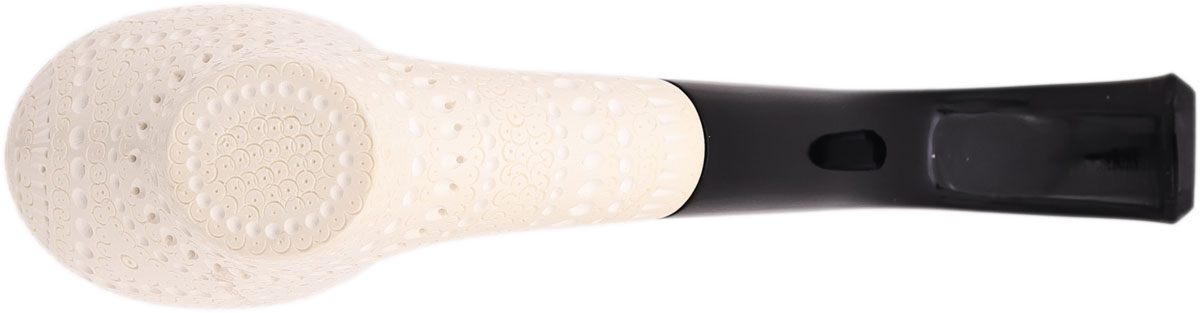 AKB Meerschaum Lattice Freehand Sitter (with Case)
