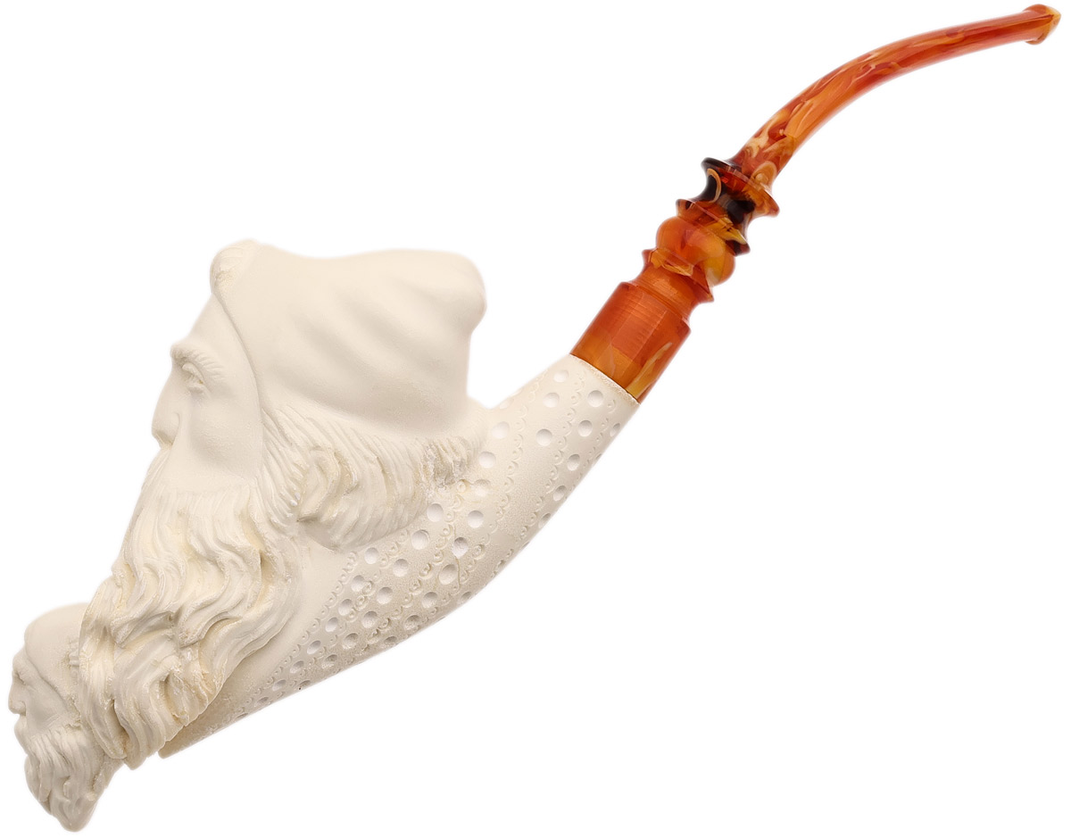 AKB Lattice Bearded Man Smoking Bearded 系列 造型雕刻斗
