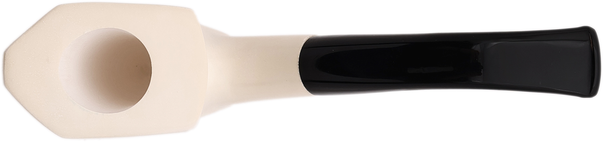 AKB Meerschaum Spot Carved Paneled Pickaxe (Ali) (with Case)