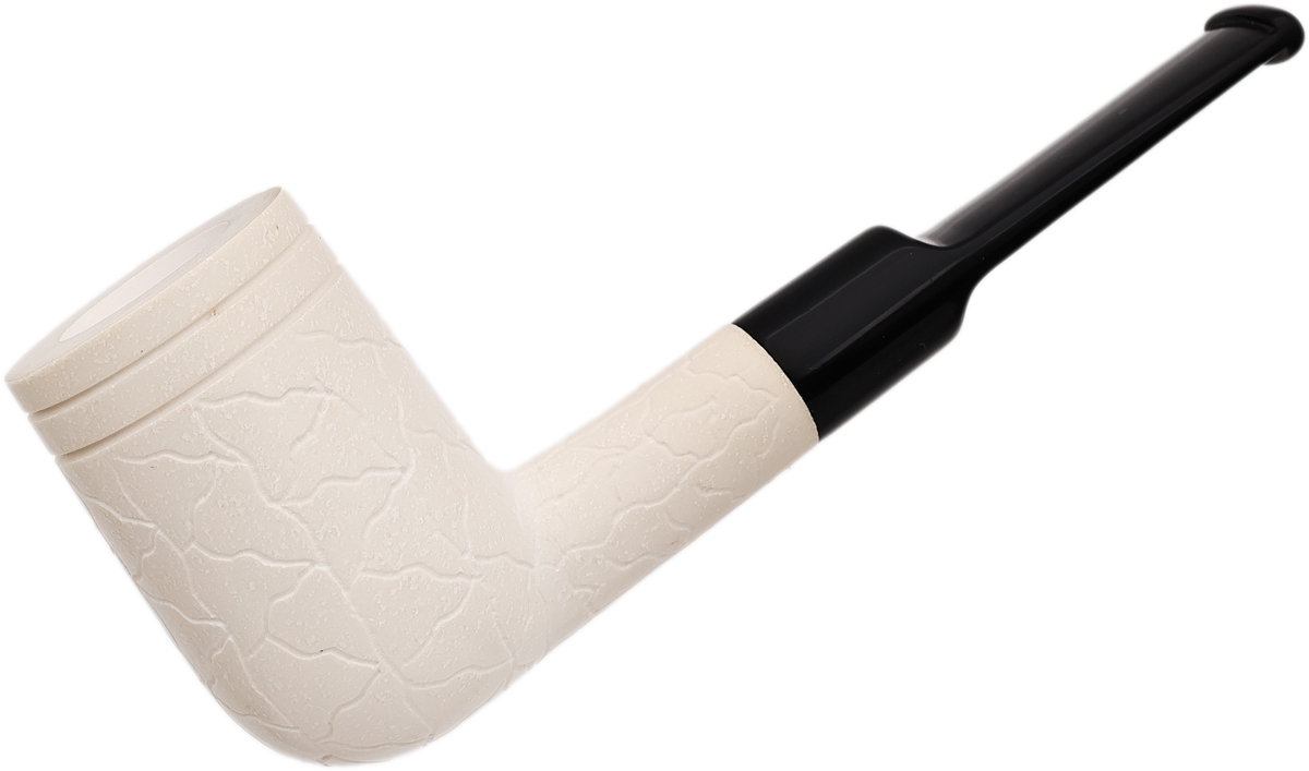 Carved Billiard (Ali) (with Case) Tobacco Pipe