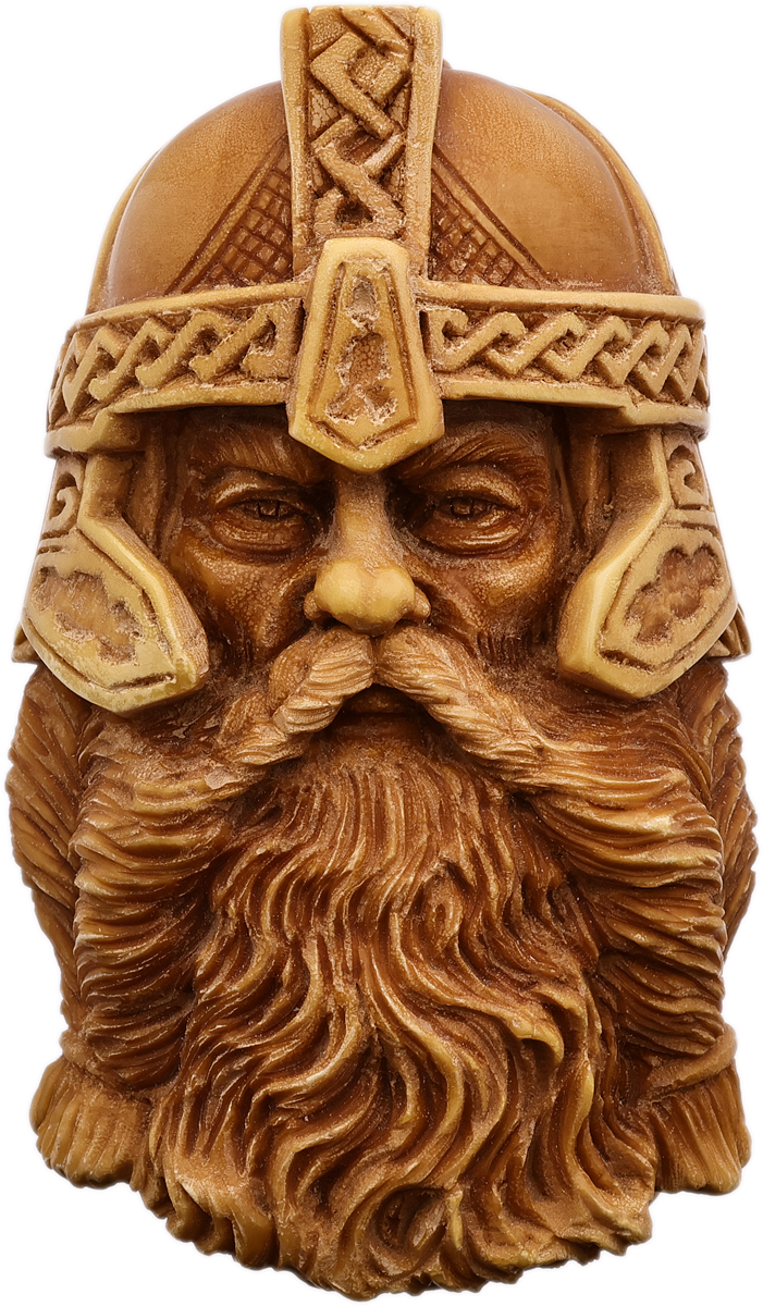 AKB Meerschaum Carved Dwarf with Tamper (Kenan) (with Case)