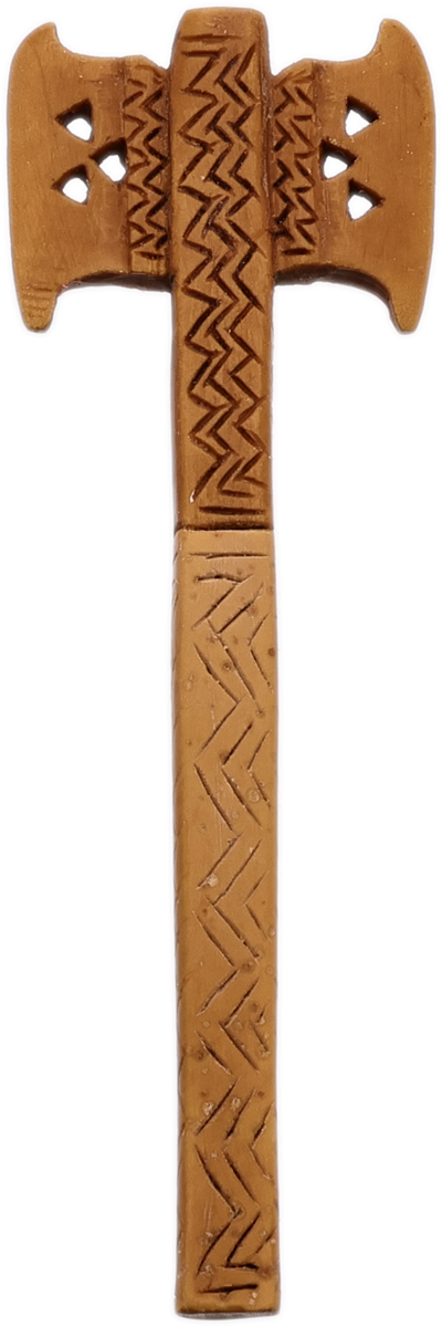 AKB Meerschaum Carved Dwarf with Tamper (Kenan) (with Case)