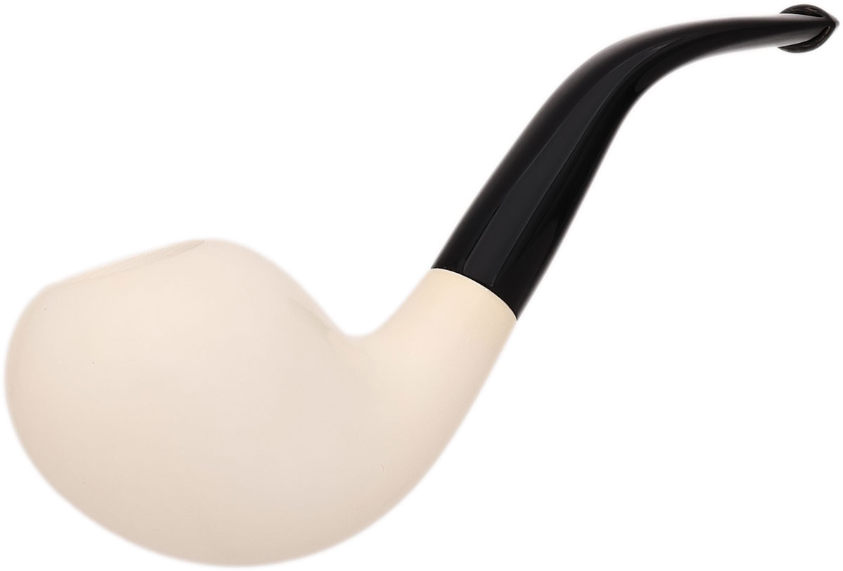 AKB Meerschaum Smooth Bent Apple (with Case)