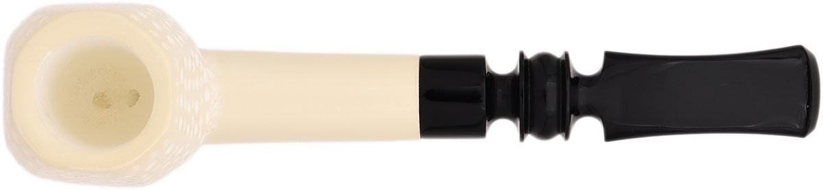 AKB Meerschaum Lattice Paneled Volcano (Mcinar) (with Case)