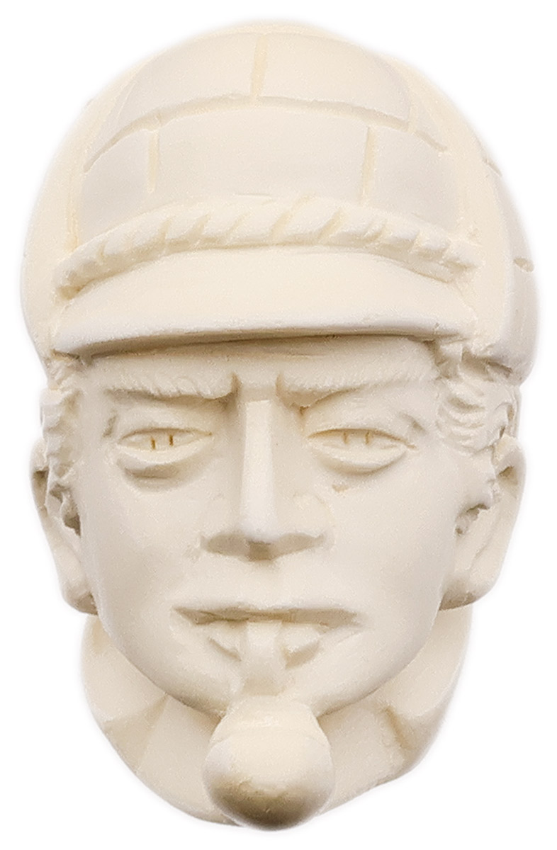 AKB Meerschaum Carved Sherlock Holmes & Watson (with Case)