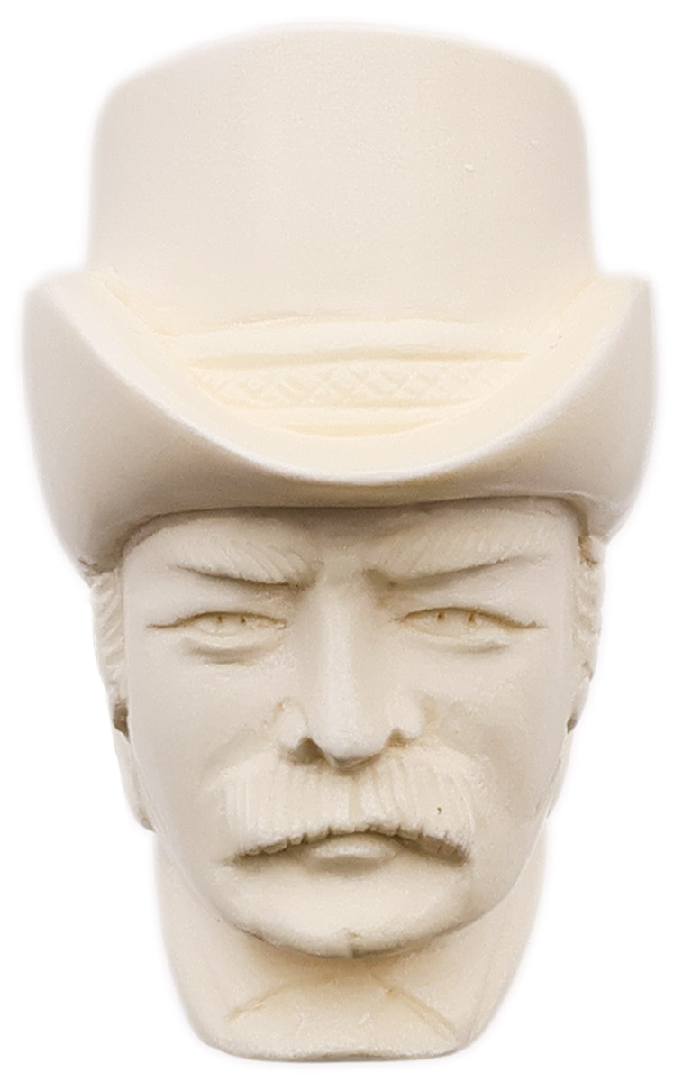 AKB Meerschaum Carved Sherlock Holmes & Watson (with Case)