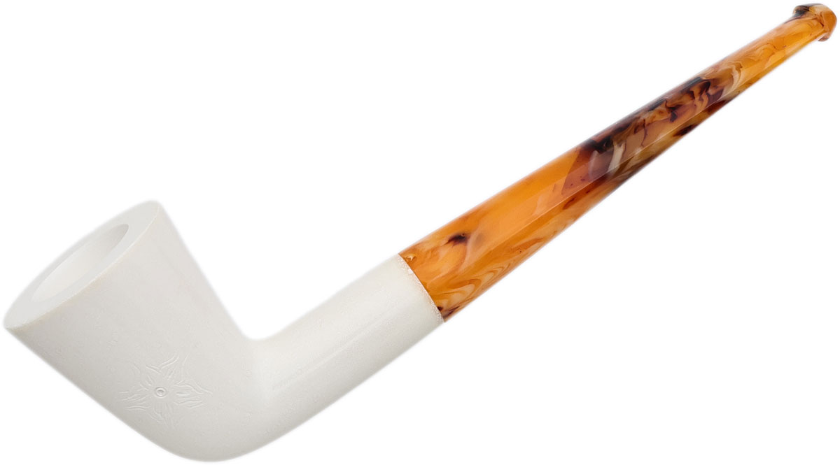 Spot Carved Dublin (with Case) Tobacco Pipe