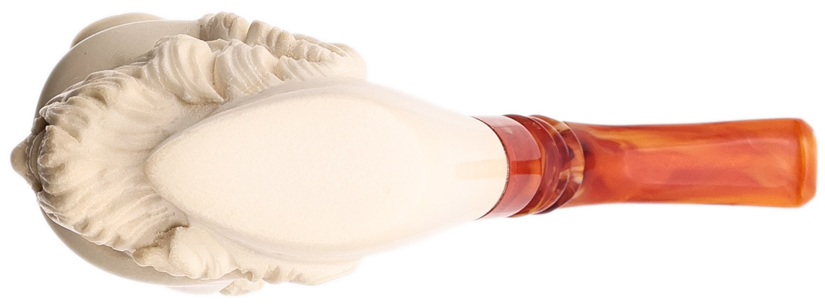 AKB Meerschaum Carved Pirate (with Case)