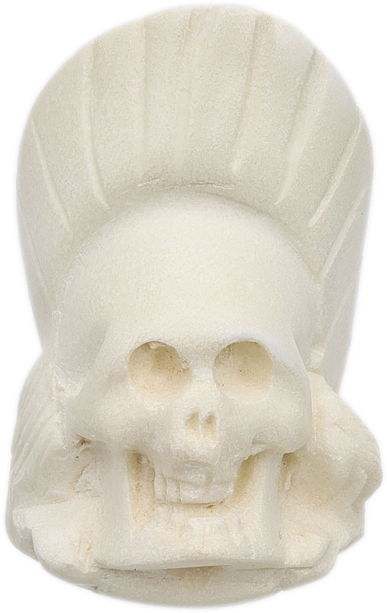 AKB Meerschaum Carved Pirate Skull (with Case)